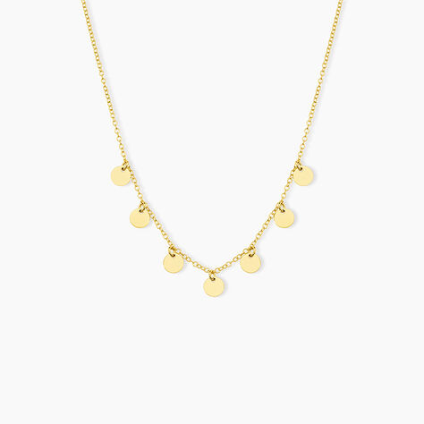 Collier Ragavi Argent Dor&eacute; - Colliers fantaisie Femme | Histoire d&rsquo;Or