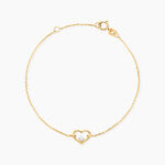 Bracelet Audney Or Jaune Diamant - F&ecirc;te des m&egrave;res Femme | Histoire d&rsquo;Or