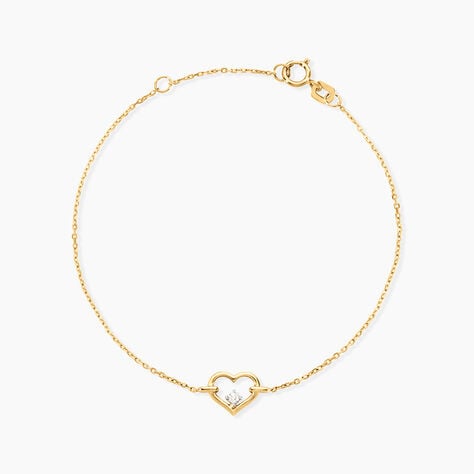 Bracelet Audney Or Jaune Diamant - F&ecirc;te des m&egrave;res Femme | Histoire d&rsquo;Or