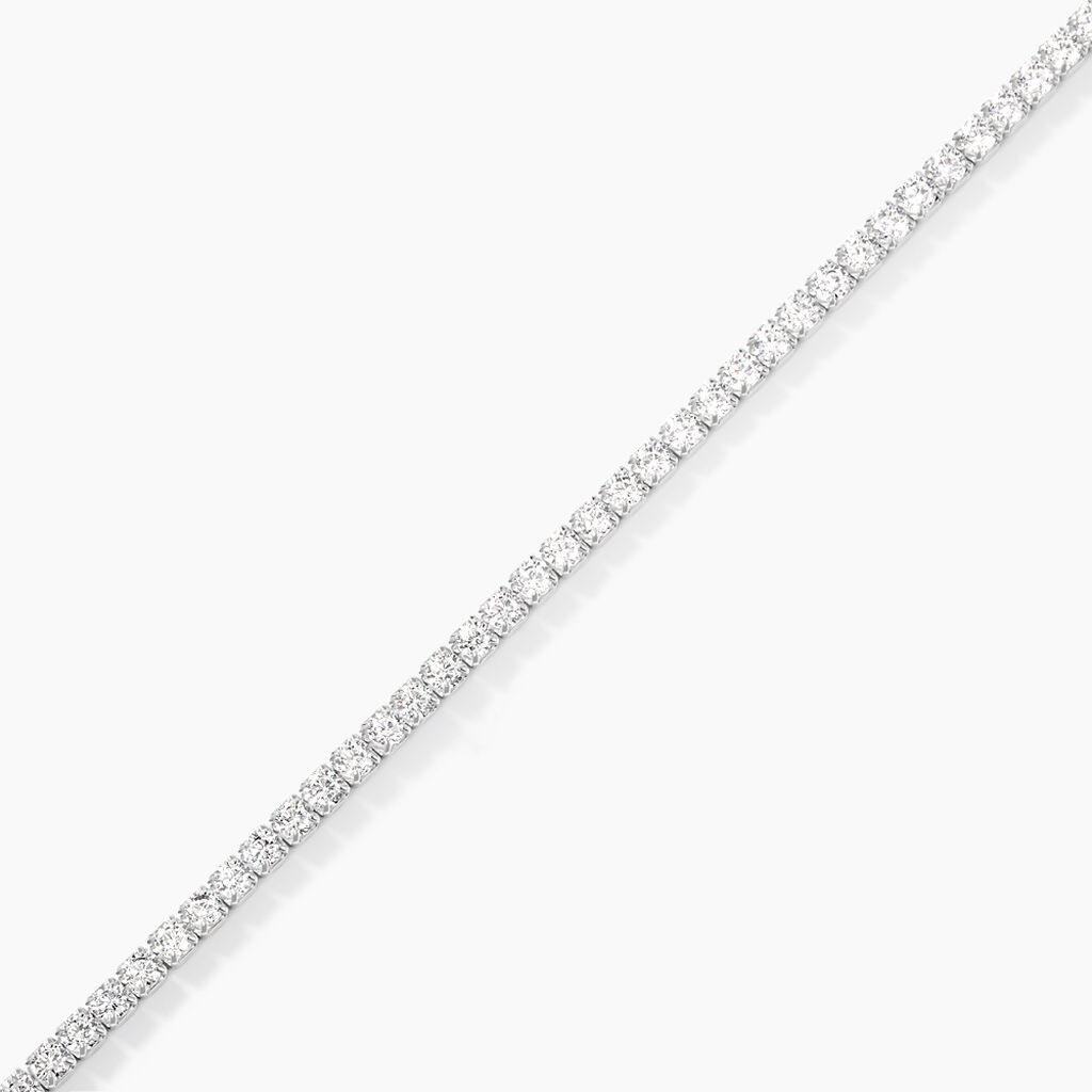 Bracelet Lou-anne Argent Blanc Oxydes De Zirconium - Bracelets Femme | Histoire d’Or