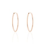 Cr&eacute;oles Dominae Or Rose - Boucles d'oreilles cr&eacute;oles Femme | Histoire d&rsquo;Or