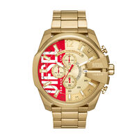 Montre Diesel Mega Chief Doré