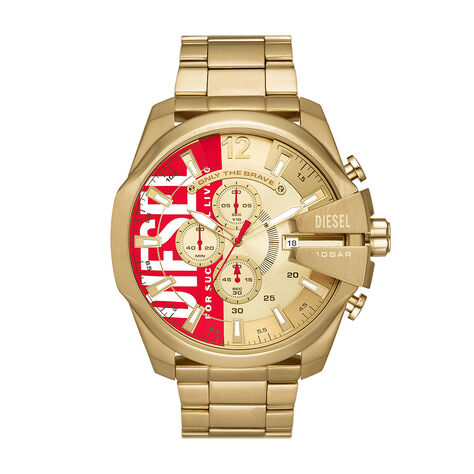 Montre Diesel Mega Chief Doré - Montres Homme | Histoire d’Or