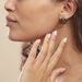 Boucles D'oreilles Pendantes Bertillianne Argent  Céramique Et Oxyde - Boucles d'oreilles fantaisie Femme | Histoire d’Or