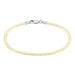 Bracelet Nuriaae Argent Jaune - Bracelets chaîne Femme | Histoire d’Or