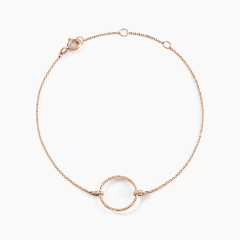Bracelet Proserpine Or Rose Diamant - Bracelets Femme | Histoire d’Or