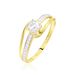 Bague Armelle Or Jaune Oxyde - Bagues avec pierre Femme | Histoire d’Or