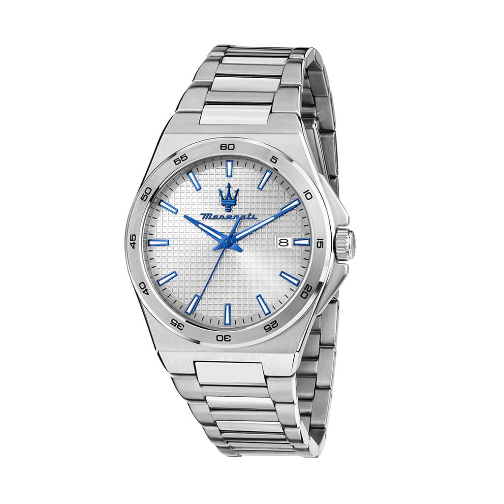 Montre Maserati Velocita Slim Argent&eacute; - F&ecirc;te des p&egrave;res Homme | Histoire d&rsquo;Or