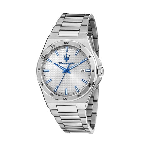 Montre Maserati Velocita Slim Argent&eacute; - F&ecirc;te des p&egrave;res Homme | Histoire d&rsquo;Or