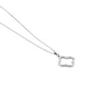 Collier Argent Blanc Finnegan Oxydes De Zirconium - Colliers fantaisie Femme | Histoire d&rsquo;Or