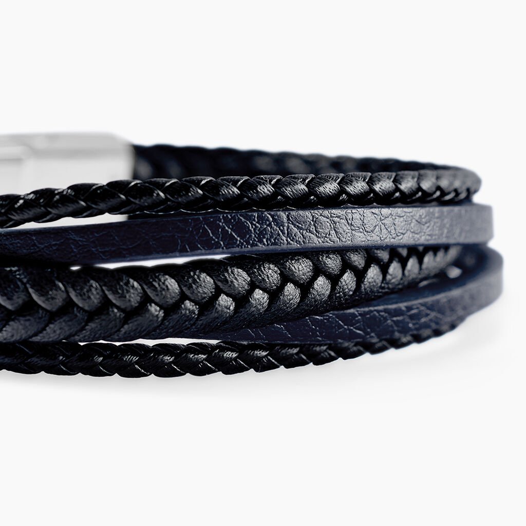 Bracelet Jourdan Homme Byron Acier Argente - Bracelets Homme | Histoire d&rsquo;Or