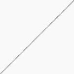 Cha&icirc;ne Alyze Argent Blanc - Chaines Femme | Histoire d&rsquo;Or