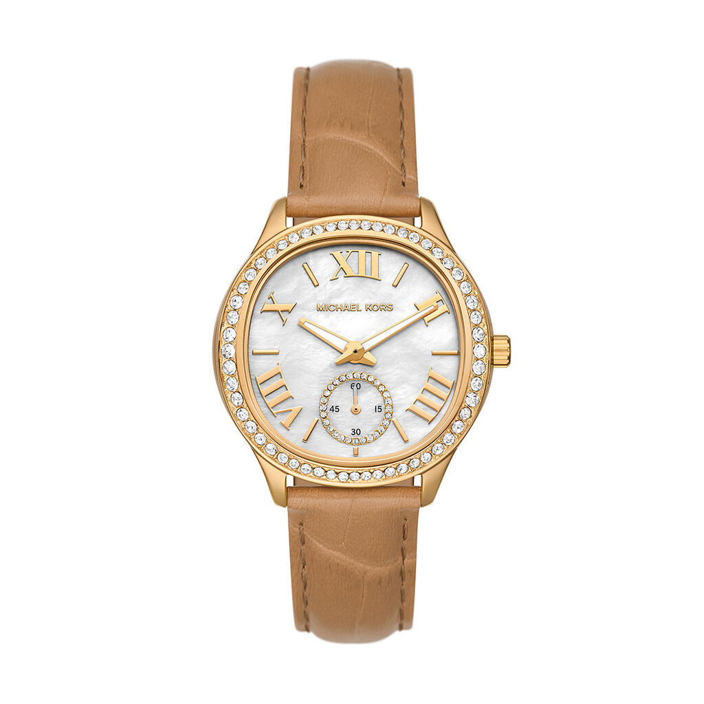 Montre Michael Kors Sage Nacre Blanche