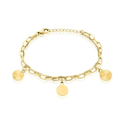 Bracelet Gili Acier Jaune - Bracelets Femme | Histoire d’Or