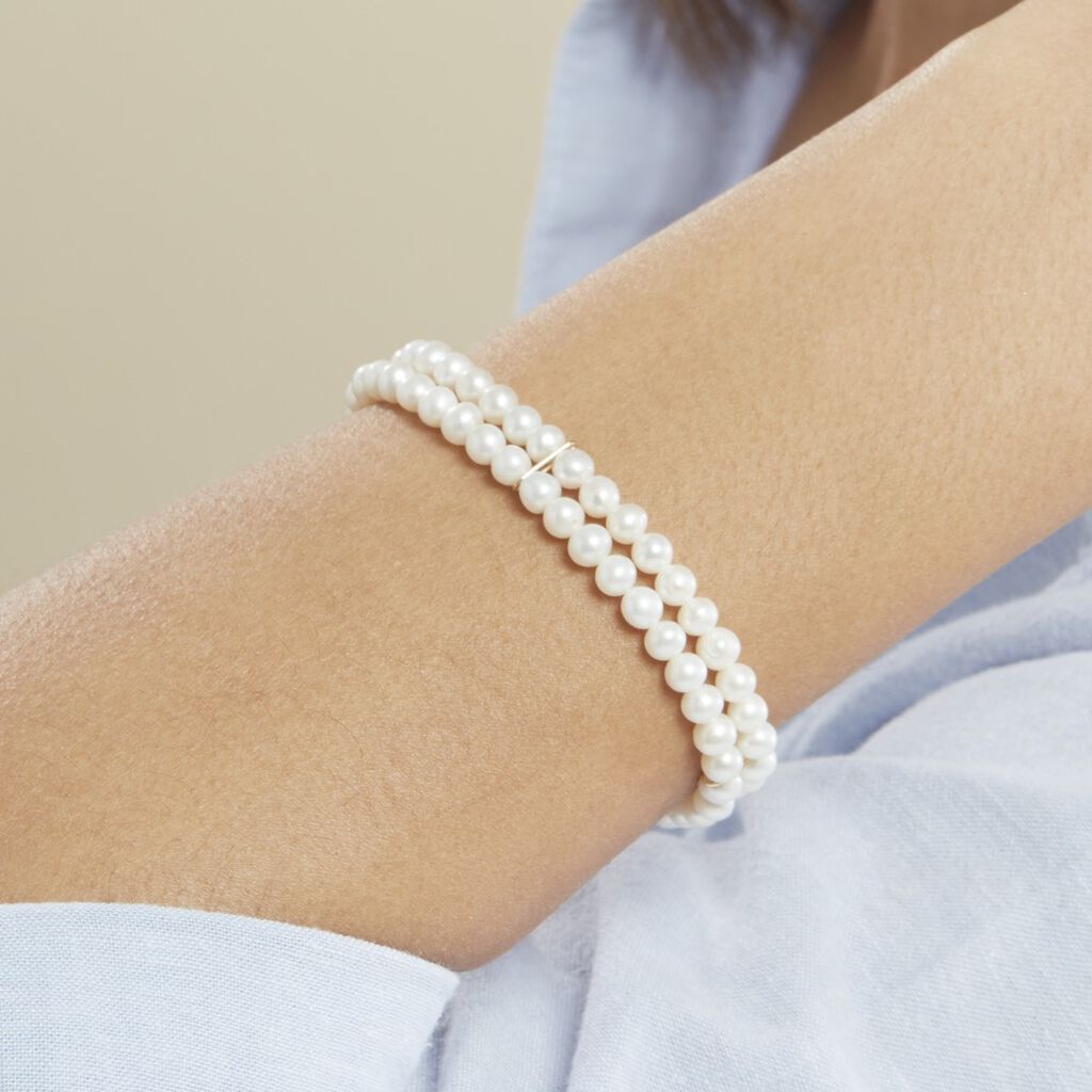 Bracelet Silene Or Jaune Perle De Culture - Bracelets Femme | Histoire d’Or