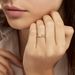 Bague Solitaire Alexine Or Jaune Oxyde De Zirconium - Bagues solitaires Femme | Histoire d’Or