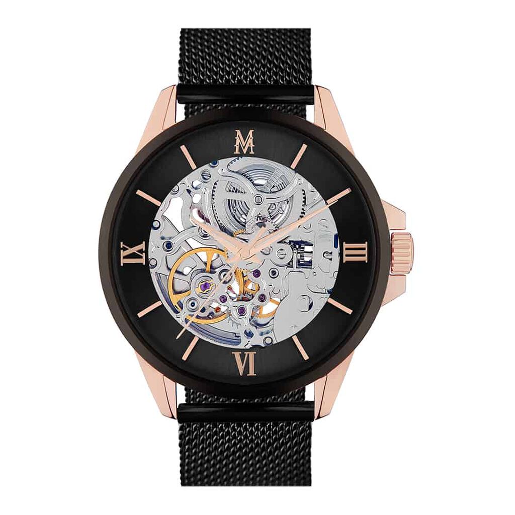 Montre Montignac Round Automatique Noir
