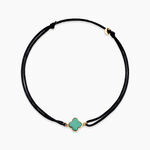 Bracelet Lucky Gems Or Jaune Malachite - Bracelets cordon Femme | Histoire d&rsquo;Or