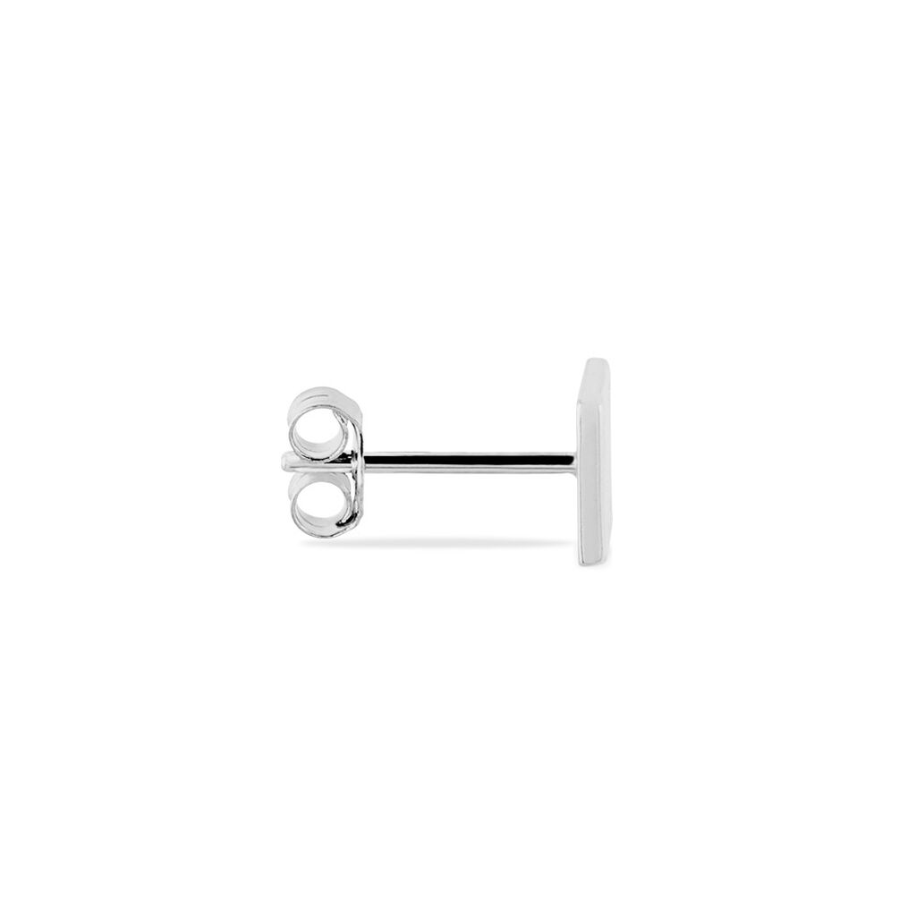 Boucle D'oreille Unitaire Argent Blanc Midas - Boucles d'oreilles fantaisie Homme | Histoire d’Or