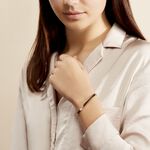 Bracelet Jonc Graca Plaqu&eacute; Or Jaune - Bracelets joncs Femme | Histoire d&rsquo;Or