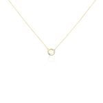 Collier Or Jaune Pamila Diamant - Colliers Femme | Histoire d&rsquo;Or