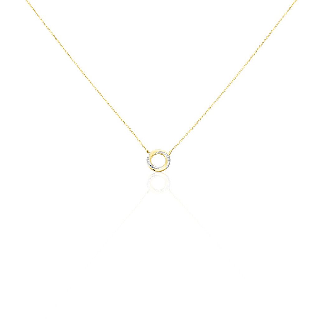 Collier Or Jaune Pamila Diamant - Colliers Femme | Histoire d’Or