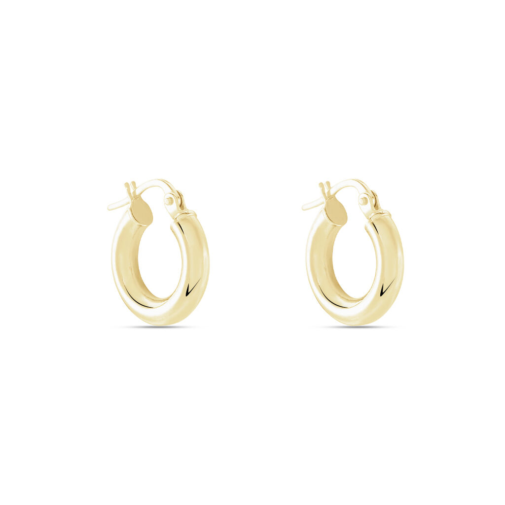 Créoles Ajania Or Jaune - Boucles d'oreilles créoles Femme | Histoire d’Or