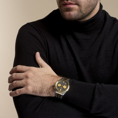 Montre Seiko Sport Bicolore Doré / Noir - Montres Homme | Histoire d’Or