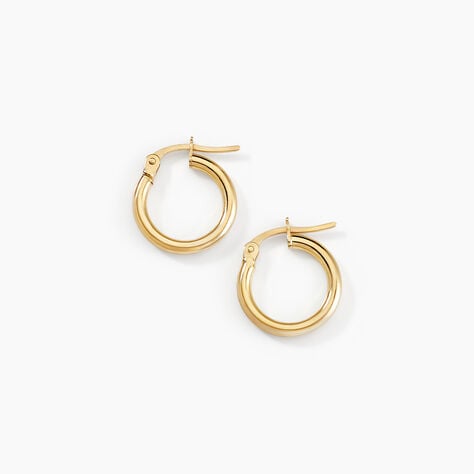 Cr&eacute;oles Verania Or Jaune - Boucles d'oreilles cr&eacute;oles Femme | Histoire d&rsquo;Or