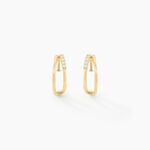 Cr&eacute;oles Tevye Or Jaune Oxyde De Zirconium - Boucles d'oreilles cr&eacute;oles Femme | Histoire d&rsquo;Or