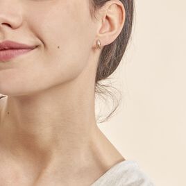 Créoles Igora Or Tricolore - Boucles d'oreilles créoles Femme | Histoire d’Or
