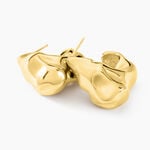 Boucles D'oreilles Siofra Acier Jaune - Boucles d'oreilles cr&eacute;oles Femme | Histoire d&rsquo;Or