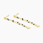 Boucles D'Oreilles Pendantes Bubble Argent Jaune Oxyde De Zirconium - Boucles d'oreilles fantaisie Enfant | Histoire d&rsquo;Or