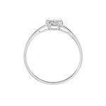 Bague Adeline Or Blanc Diamant - Bagues avec pierre Femme | Histoire d&rsquo;Or