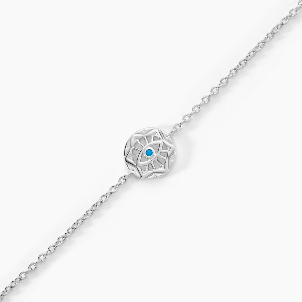 Bracelet Trivia Argent Blanc Oxyde De Zirconium - Bracelets Femme | Histoire d’Or