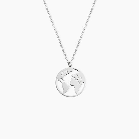 Collier Soukaina Argent Blanc - Colliers fantaisie Femme | Histoire d&rsquo;Or