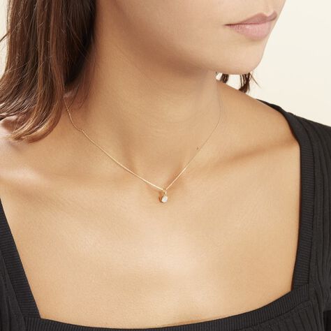 Collier Or Jaune Trecia Diamants - Colliers Femme | Histoire d’Or