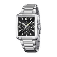 Montre Festina On The Square Chrono Noir