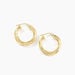 Créoles Yori Or Jaune - Boucles d'oreilles créoles Femme | Histoire d’Or
