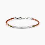 Bracelet Jourdan Cuir De Vache Marron - Bracelets Homme | Histoire d&rsquo;Or