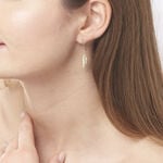 Boucles D'oreilles Pendantes Indian Nature Feuilles Or Jaune - Boucles d'oreilles pendantes Femme | Histoire d&rsquo;Or