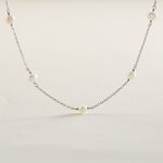 Collier Tanis Argent Perle De Culture - Colliers fantaisie Femme | Histoire d&rsquo;Or