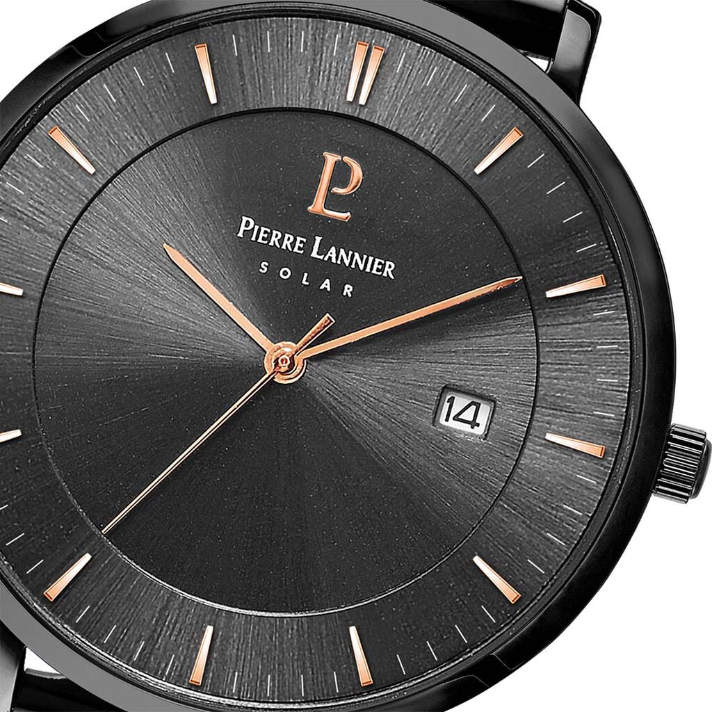 Montre Pierre Lannier Inti Noir - Montres Homme | Histoire d&rsquo;Or