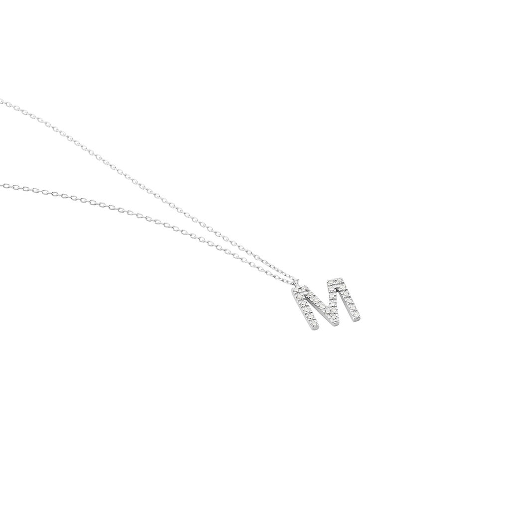 Collier Oran Or Blanc Diamant - Colliers Femme | Histoire d’Or