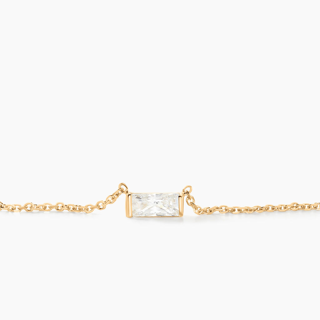 Collier Lawry Or Jaune Oxyde De Zirconium - Colliers Femme | Histoire d&rsquo;Or