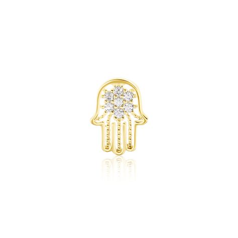 Boucle D'oreille Fachtna Or Jaune Oxyde De Zirconium - Ear cuffs Femme | Histoire d’Or