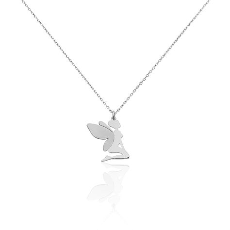 Collier Fanila Argent Blanc - Colliers fantaisie Femme | Histoire d’Or