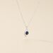 Collier Emotion Or Blanc Saphir Diamant - Colliers Femme | Histoire d’Or