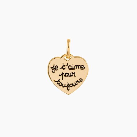 Pendentif Stephie Plaqué Or Jaune - Pendentifs Naissance Femme | Histoire d’Or