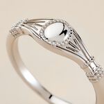 Chevali&egrave;re Azteque Argent Blanc - Chevali&egrave;res Femme | Histoire d&rsquo;Or